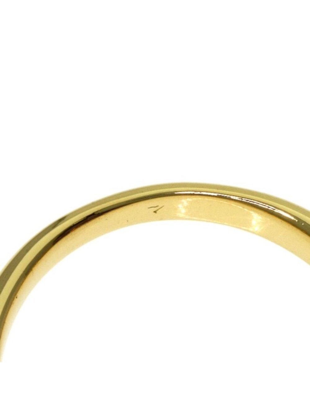 ★SOLD★ Saint Laurent Yves Diamond Ring 18k Yellow Gold - Picture 9 of 10
